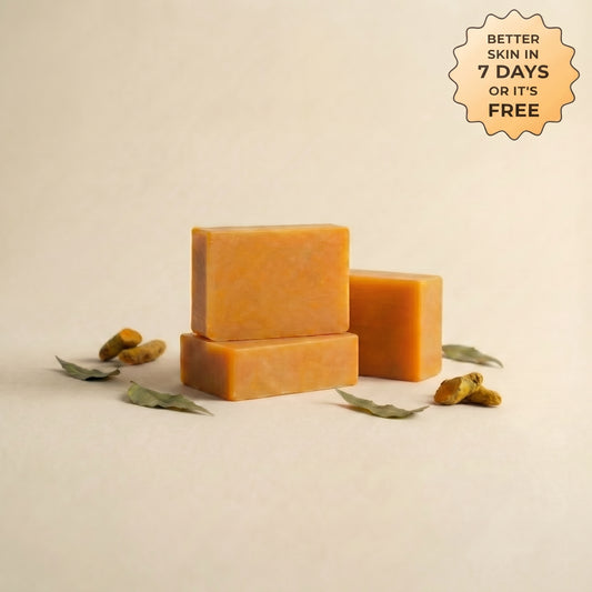 Turmeric Brightening Soap (with Vitamin C, Alpha Arbutin, Oat)